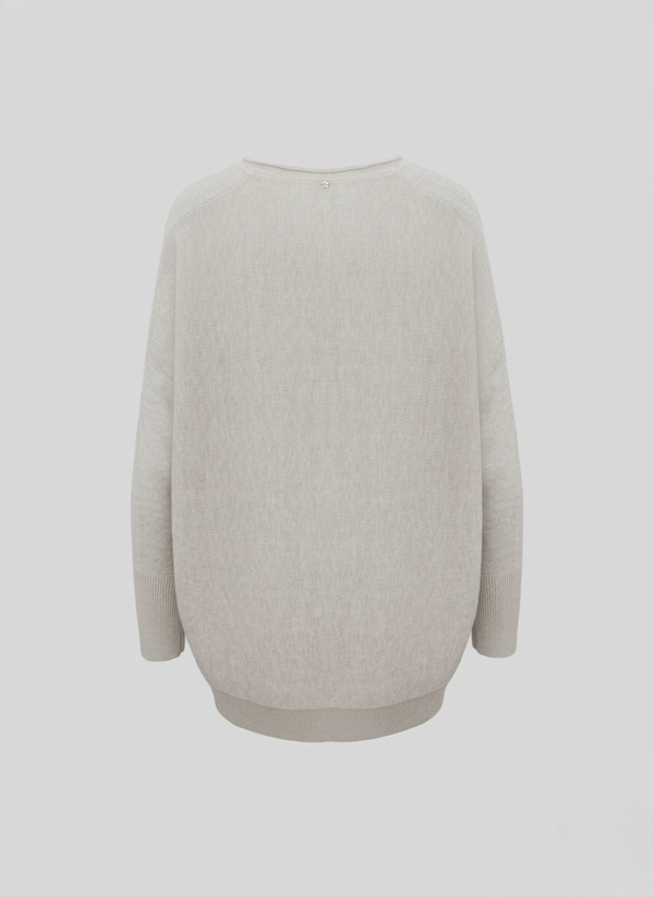 MAGLIA IN  COTONE E CASHMERE VANISE