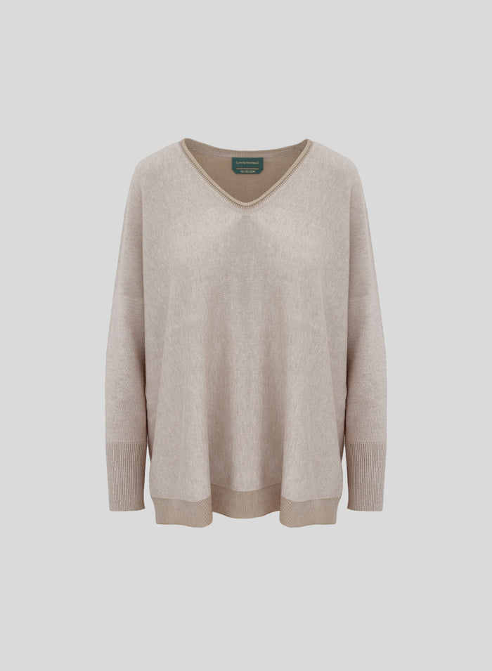 COTTON AND CASHMERE VANISE KNIT
