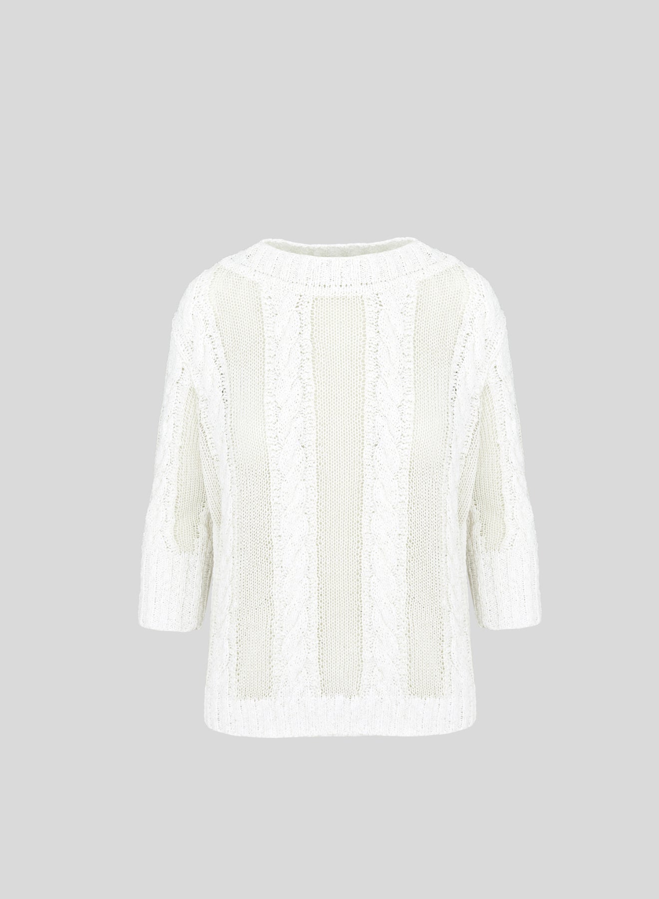MAGLIA IN MISTO COTONE, CASHMERE E VISCOSA