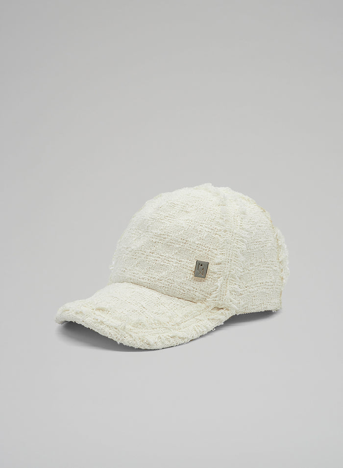 BOUCLÈ BASEBALL CAP 