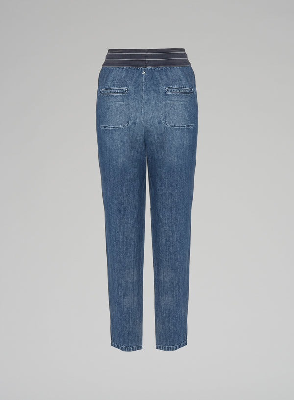 DENIM JOGGERS