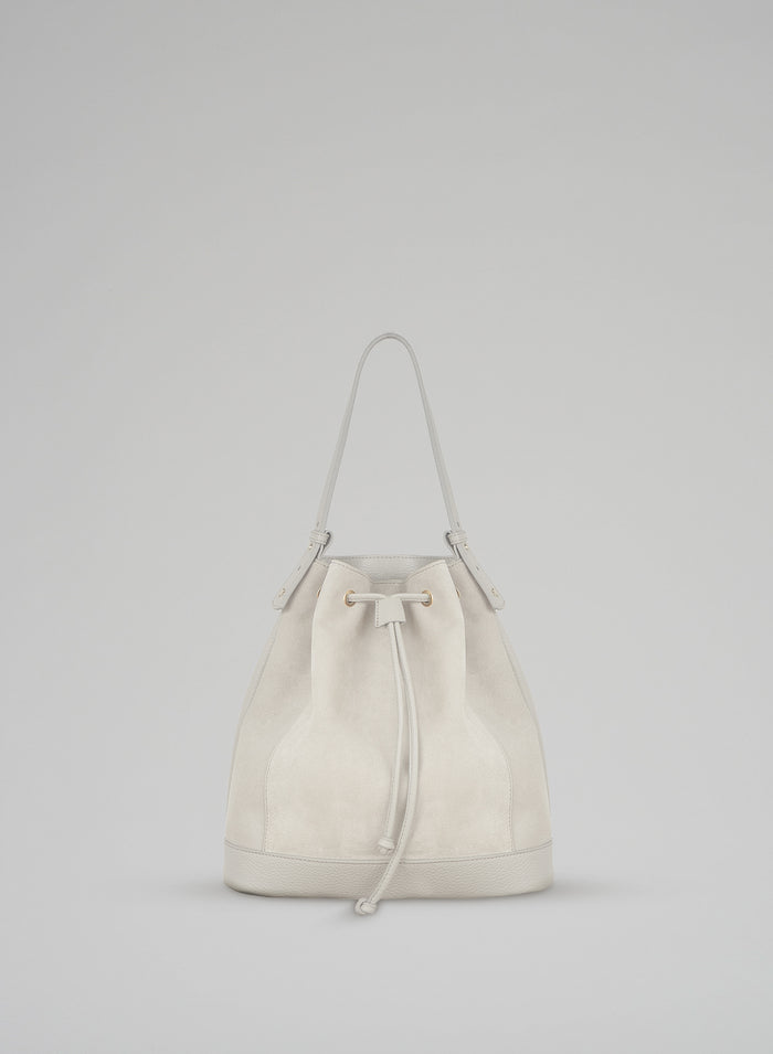 SUEDE BUCKET BAG