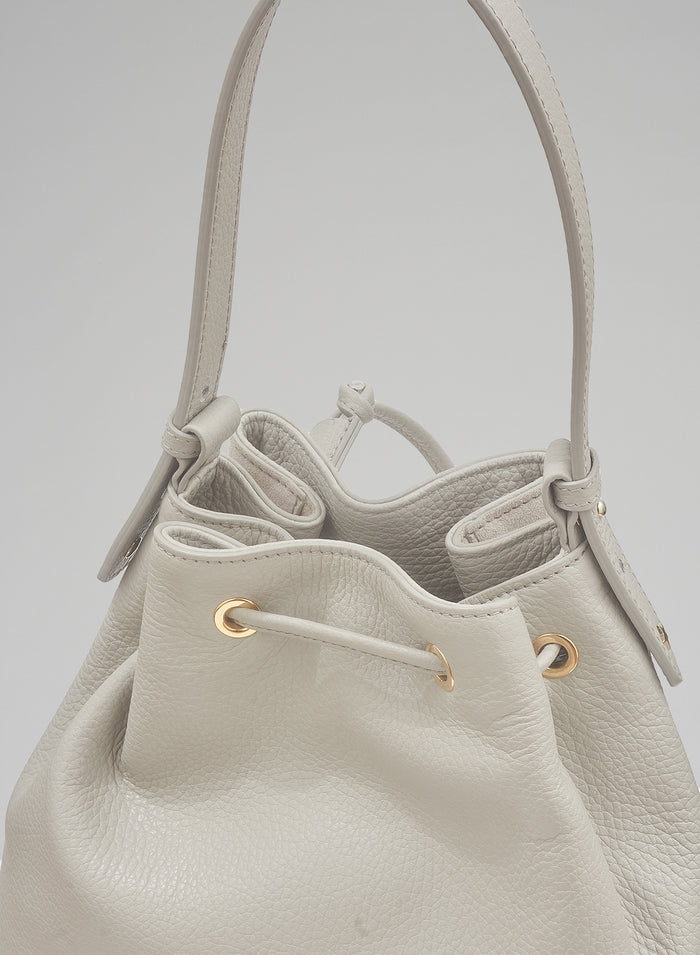 SUEDE BUCKET BAG