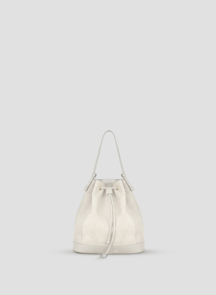 SUEDE BUCKET BAG