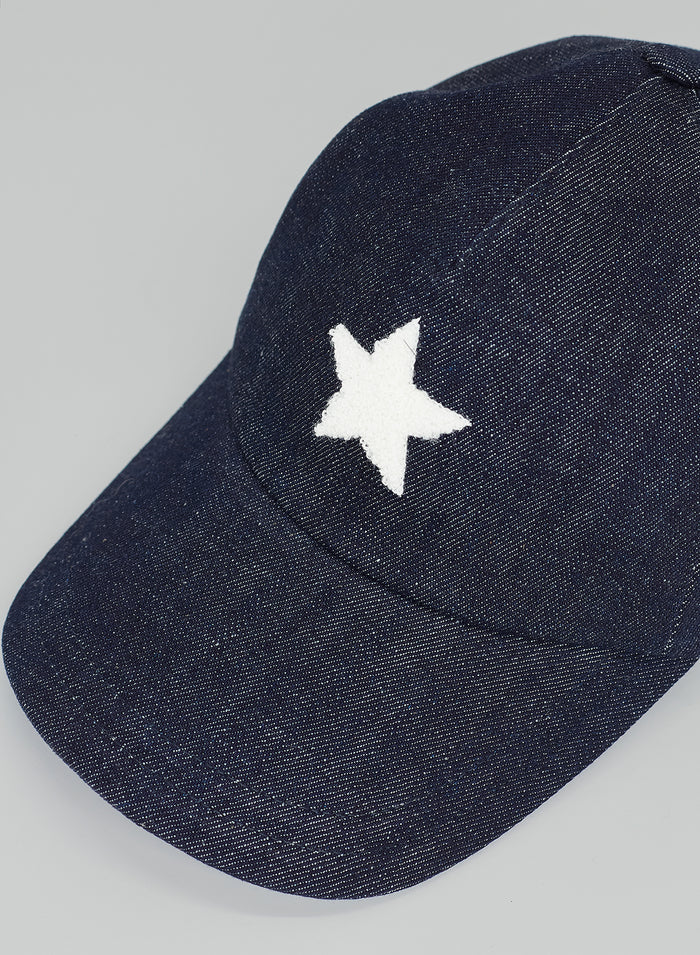 DENIM BASEBALL CAP