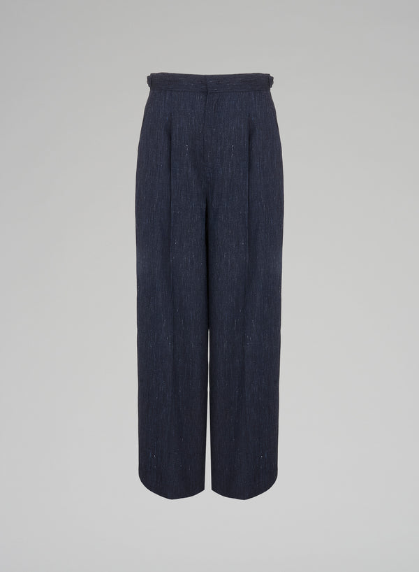 PANTALONI IN MISTO LINO