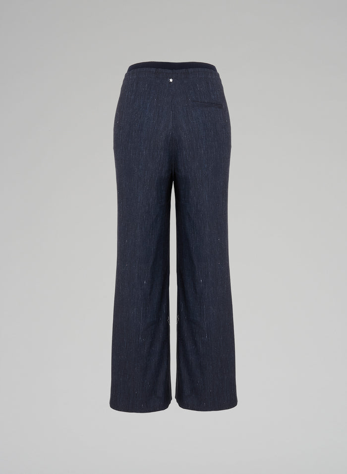 LINEN BLEND PANTS