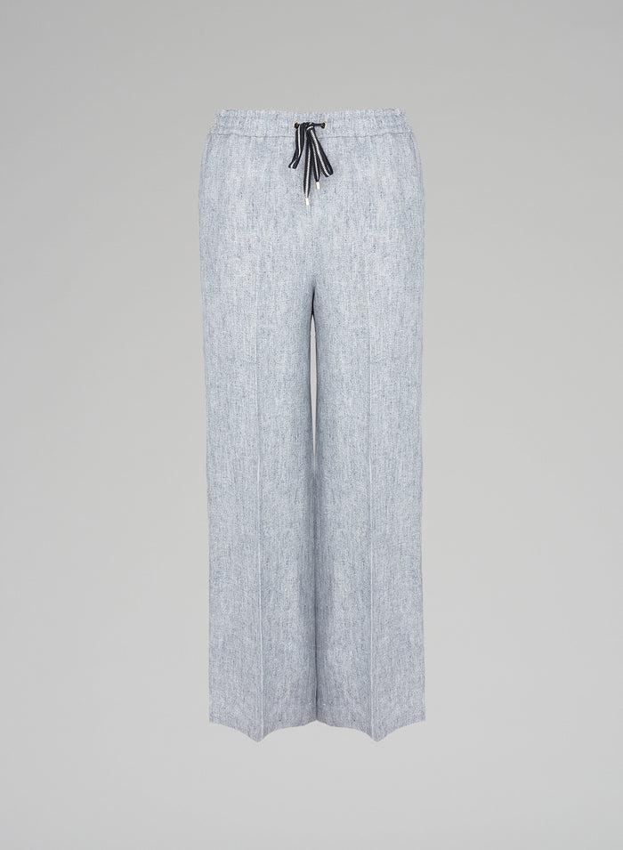 LINEN BLEND PANTS