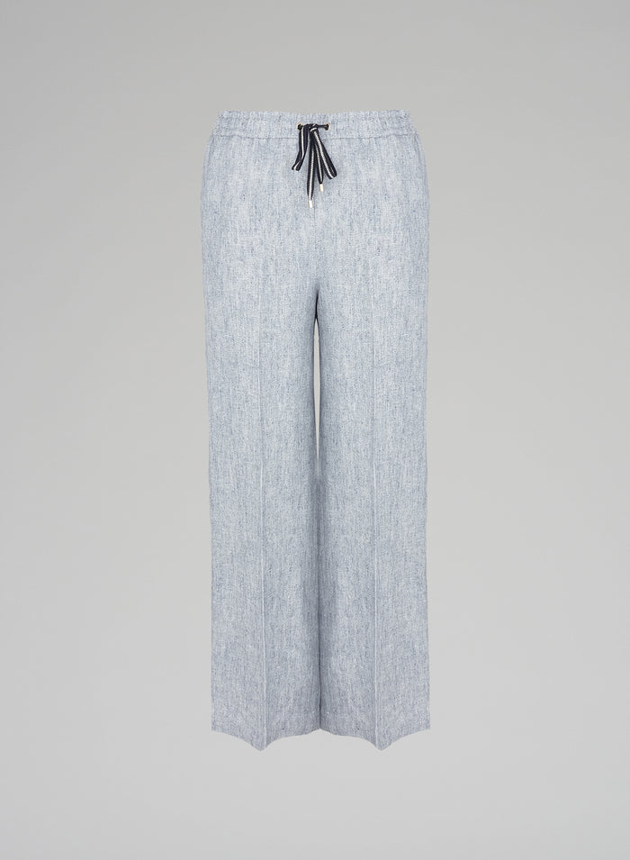 LINEN BLEND PANTS