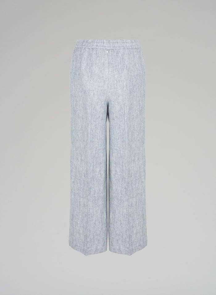 LINEN BLEND PANTS