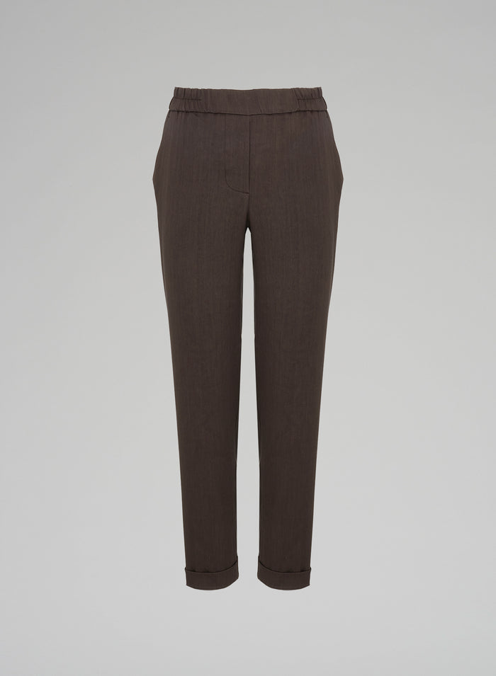 LINEN BLEND PANTS