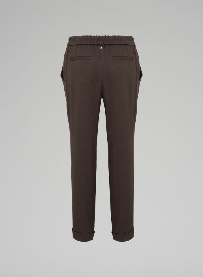 LINEN BLEND PANTS