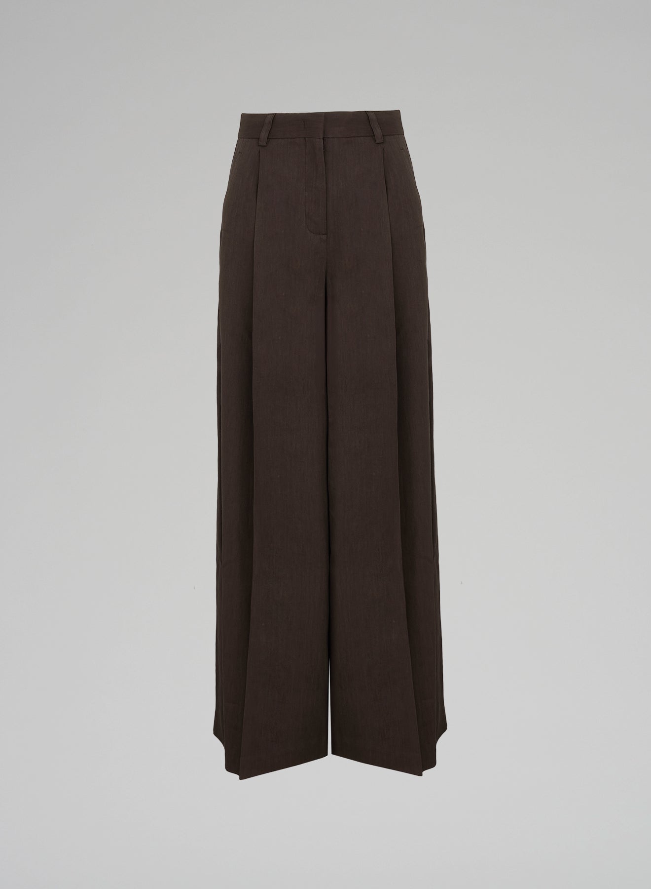 ボトムスその他 LORENA ANTONIAZZI Women Pants P2552PA80A9955 Blue LINEN BLEND PALAZZO PANTS