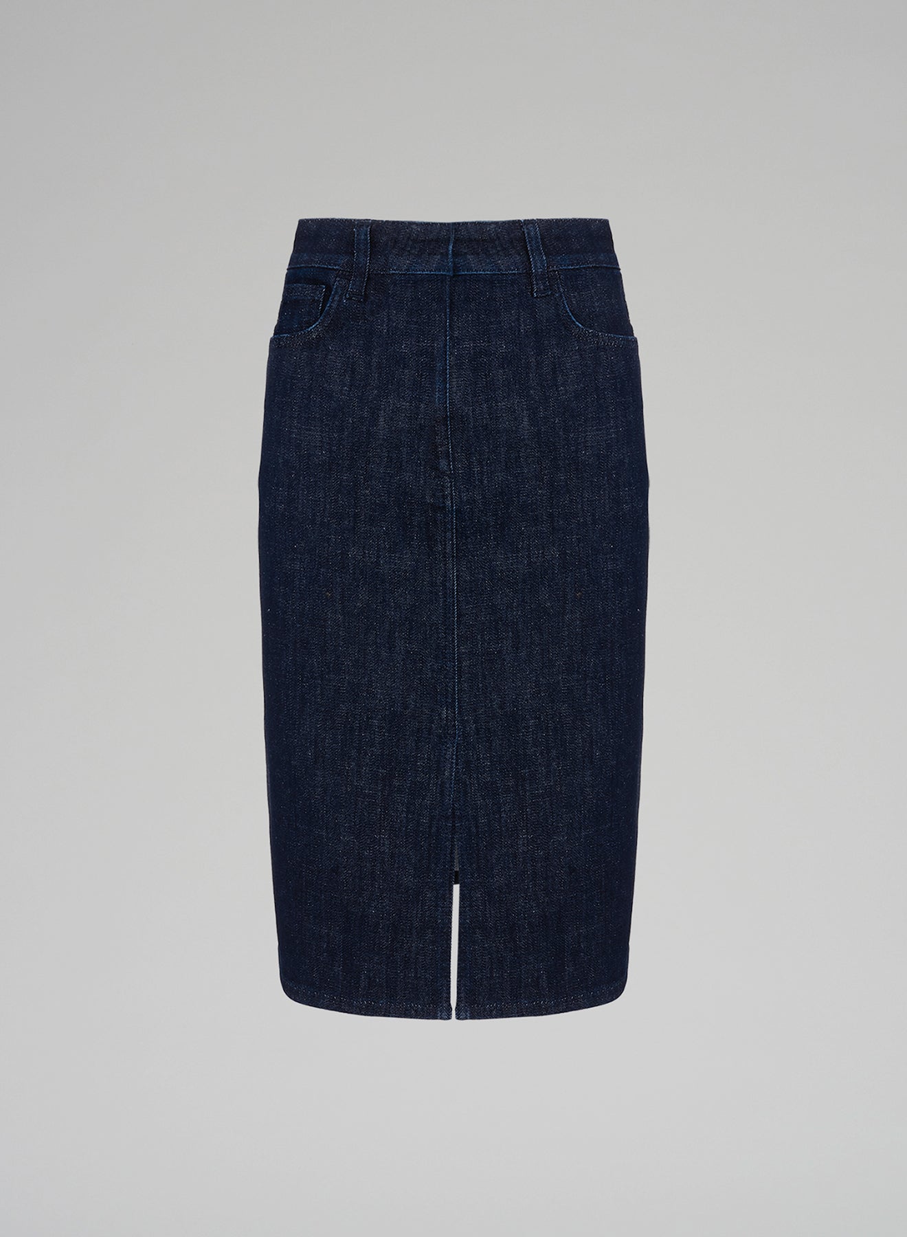 DENIM PENCIL SKIRT