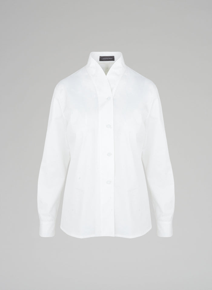 STRETCH POPLIN COTTON SHIRT