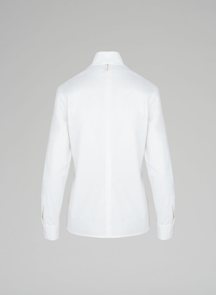 STRETCH POPLIN COTTON SHIRT