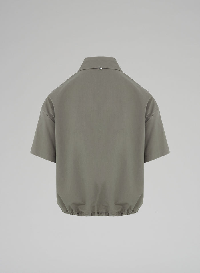 STRETCH POPLIN COTTON SHIRT