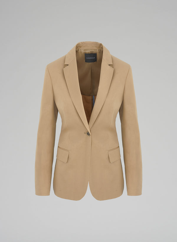 POPLIN STRETCH COTTON JACKET