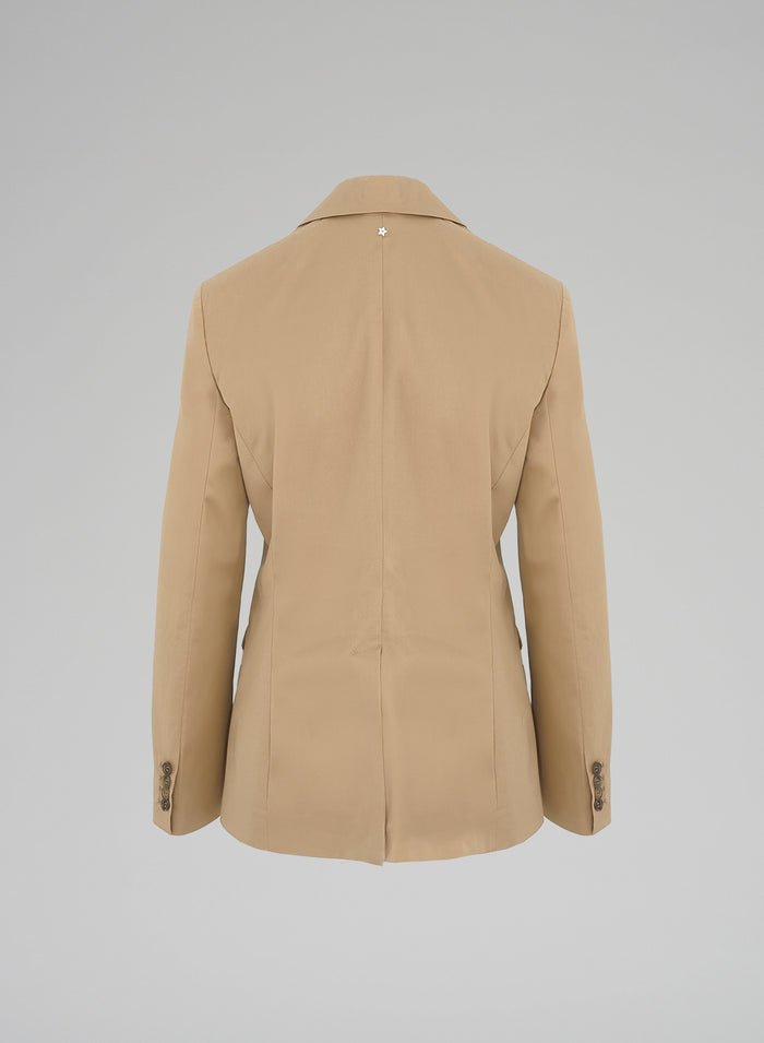 POPLIN STRETCH COTTON JACKET