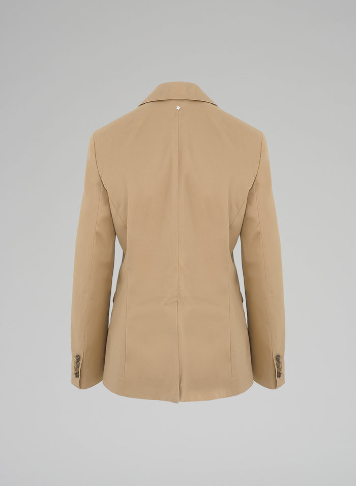 POPLIN STRETCH COTTON JACKET