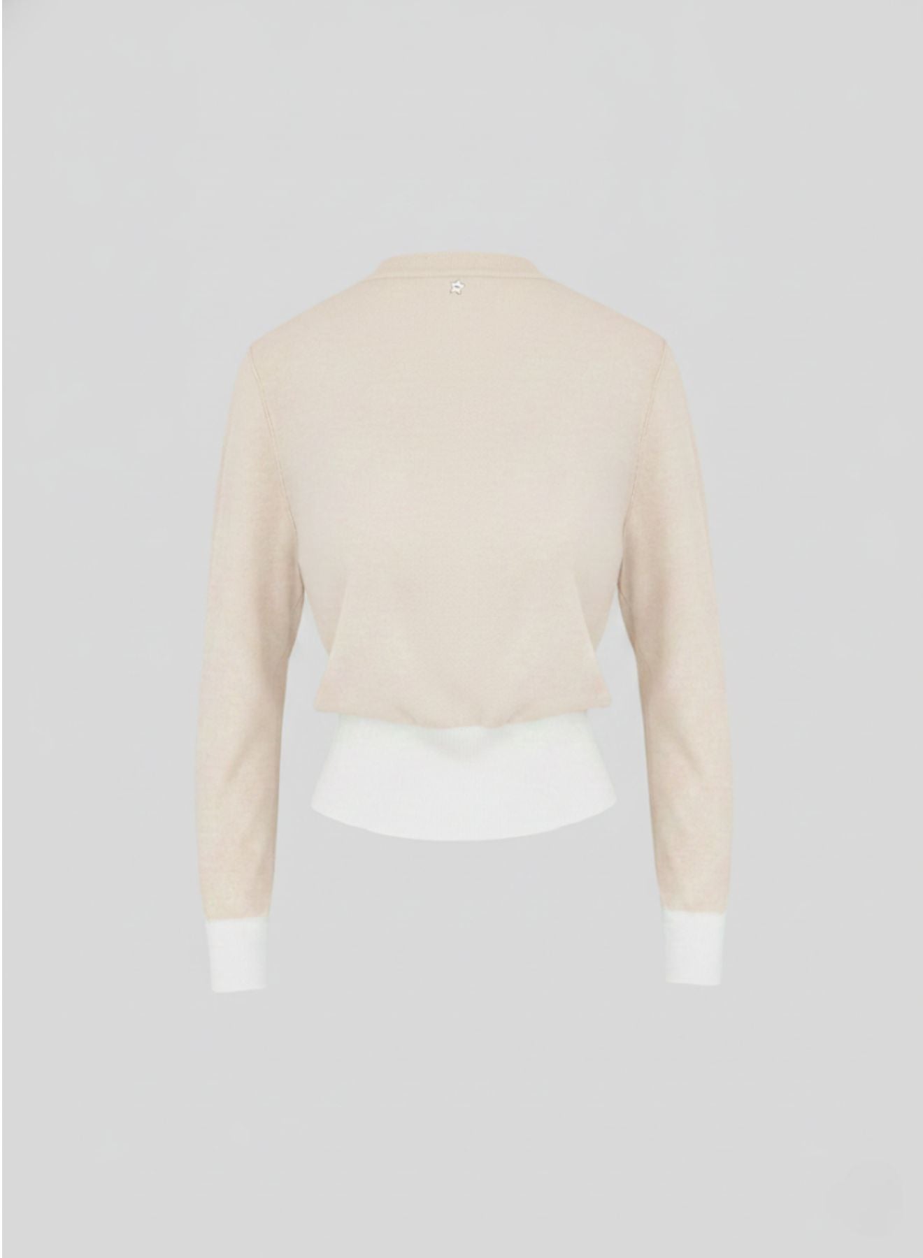 VISCOSE AND COTTON BLEND CARDIGAN