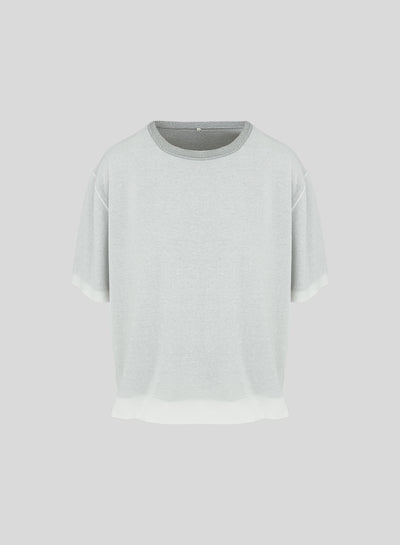 T-SHIRT IN MISTO VISCOSA E COTONE