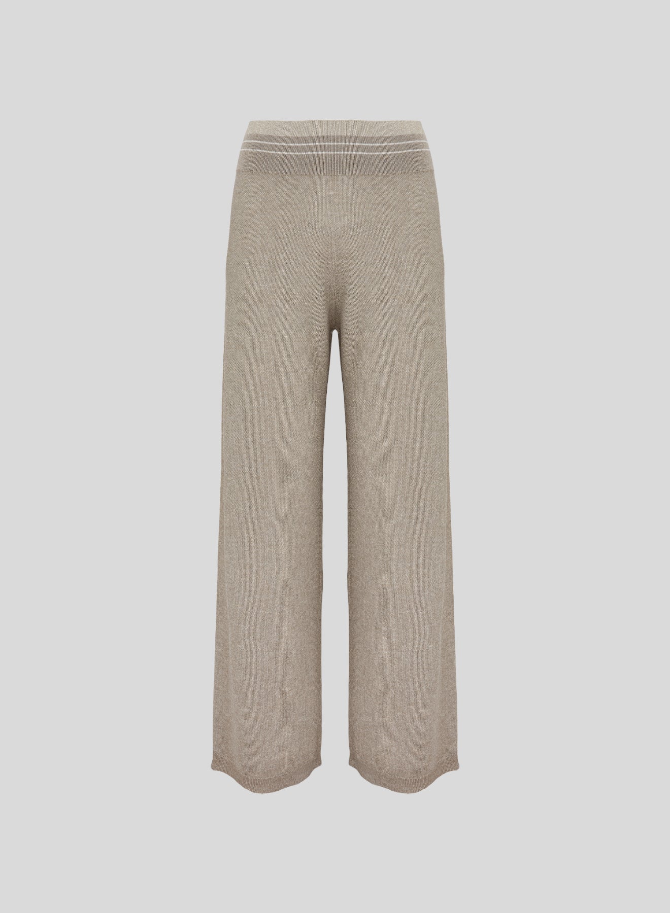 PANTALONI IN PUNTO RISO IN MISTO VISCOSA