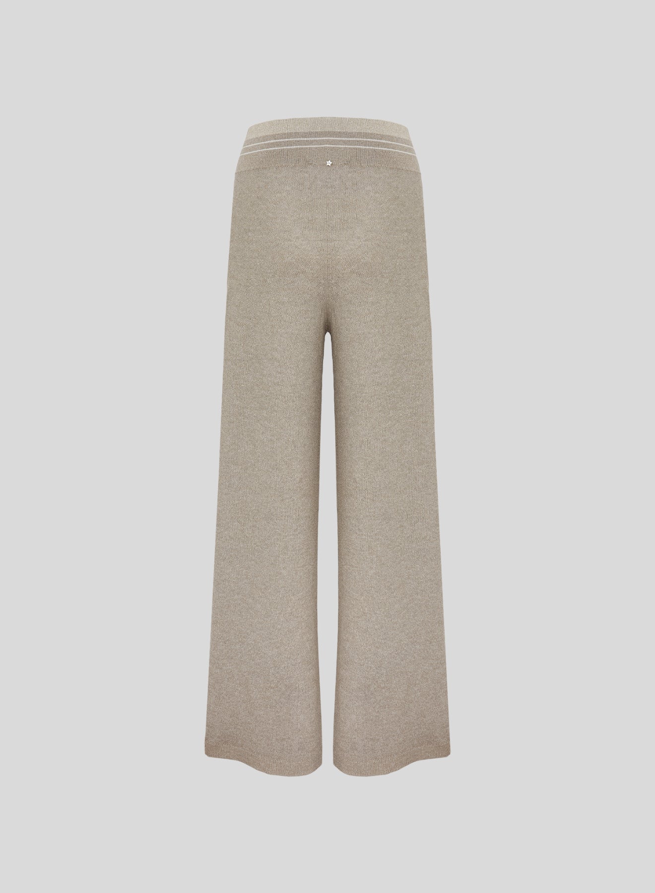 PANTALONI IN PUNTO RISO IN MISTO VISCOSA