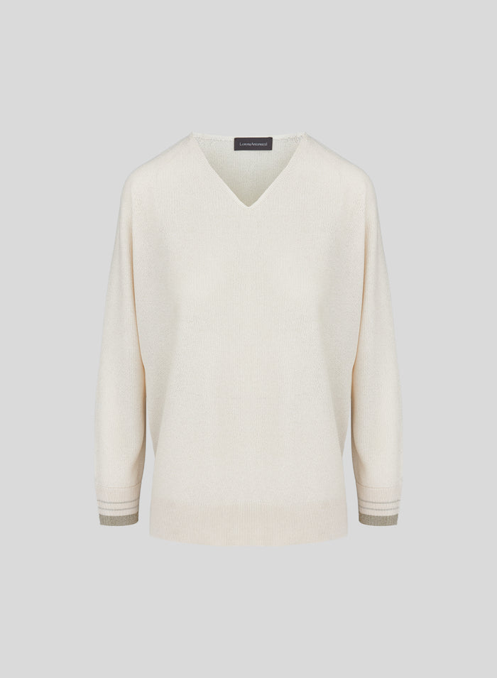 MAGLIA IN PUNTO RISO IN MISTO VISCOSA