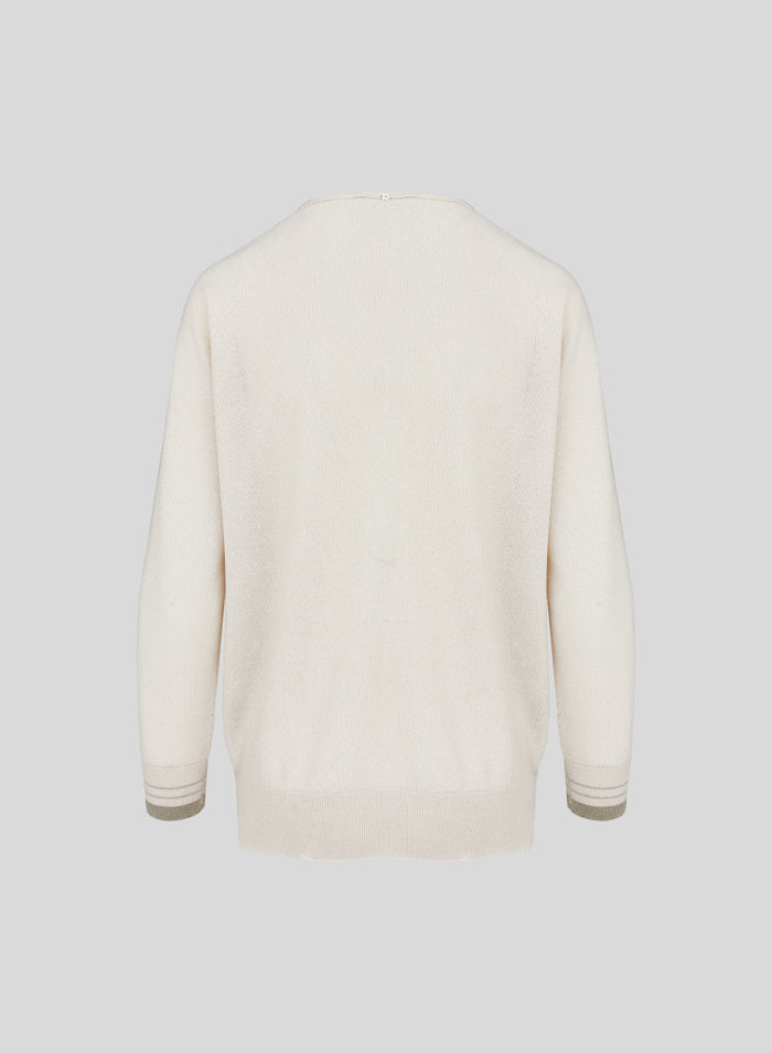 MAGLIA IN PUNTO RISO IN MISTO VISCOSA