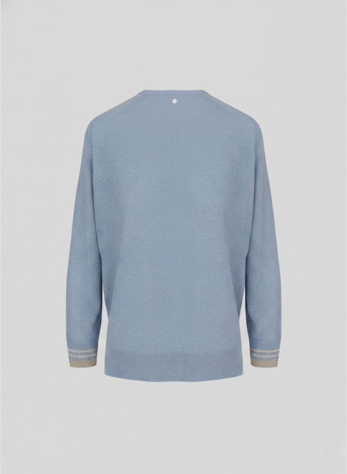 MAGLIA IN PUNTO RISO IN MISTO VISCOSA