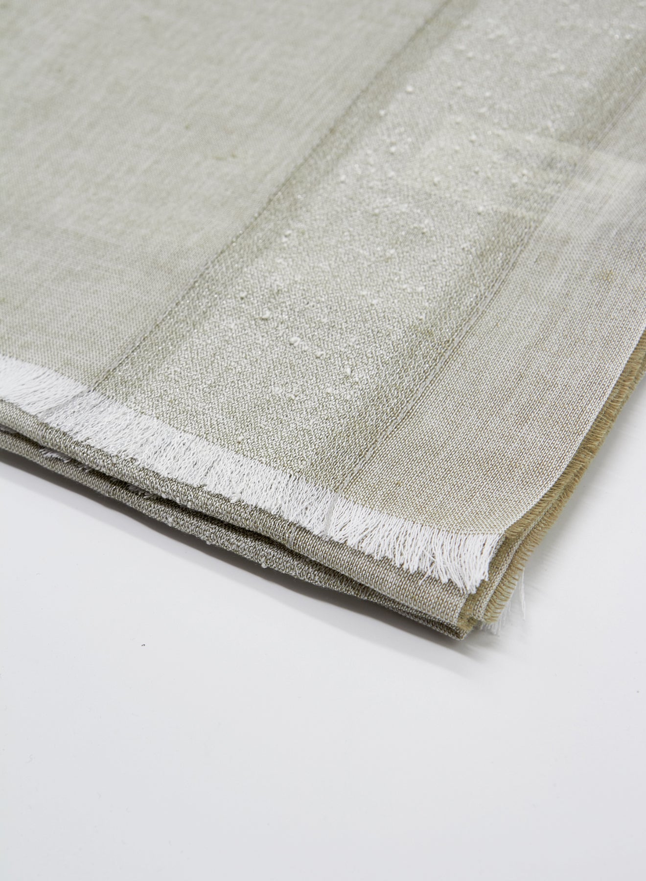 SCIARPA IN COTONE, LINO E SETA