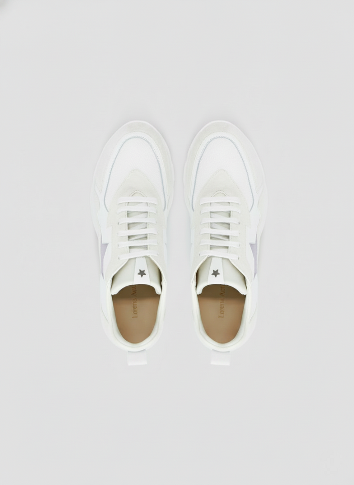 SNEAKERS ICONICHE IN PELLE E TESSUTO