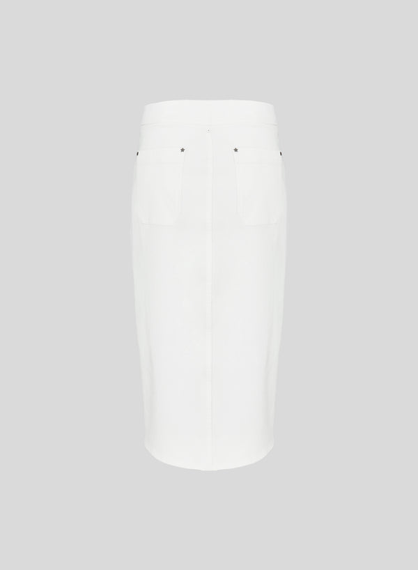 DENIM PENCIL SKIRT