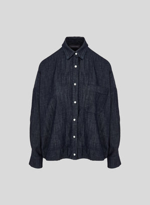 FLUID DENIM OVERSIZE SHIRT