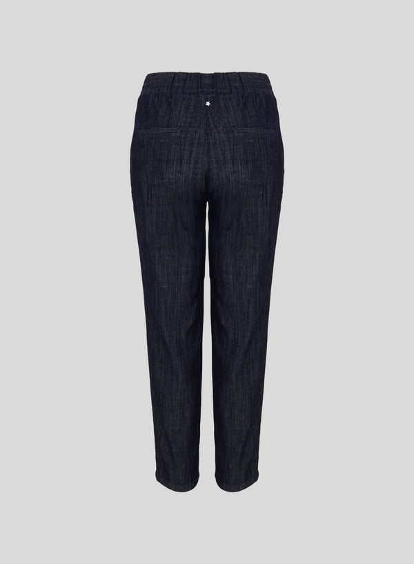 FLUID DENIM JOGGER PANTS