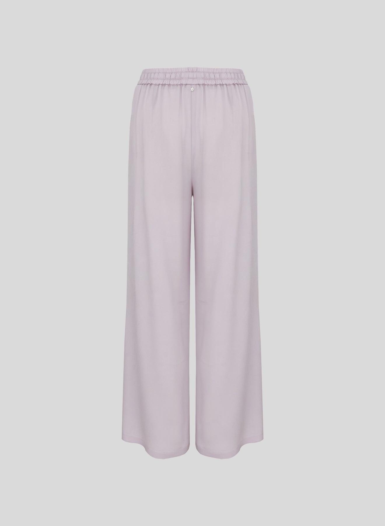 PANTALONI IN TWILL DI MISTO SETA