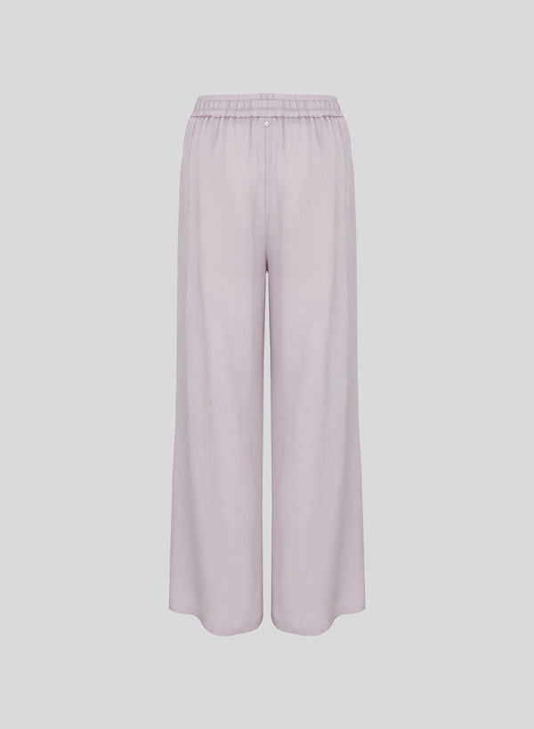 SILK BLEND TWILL PANTS