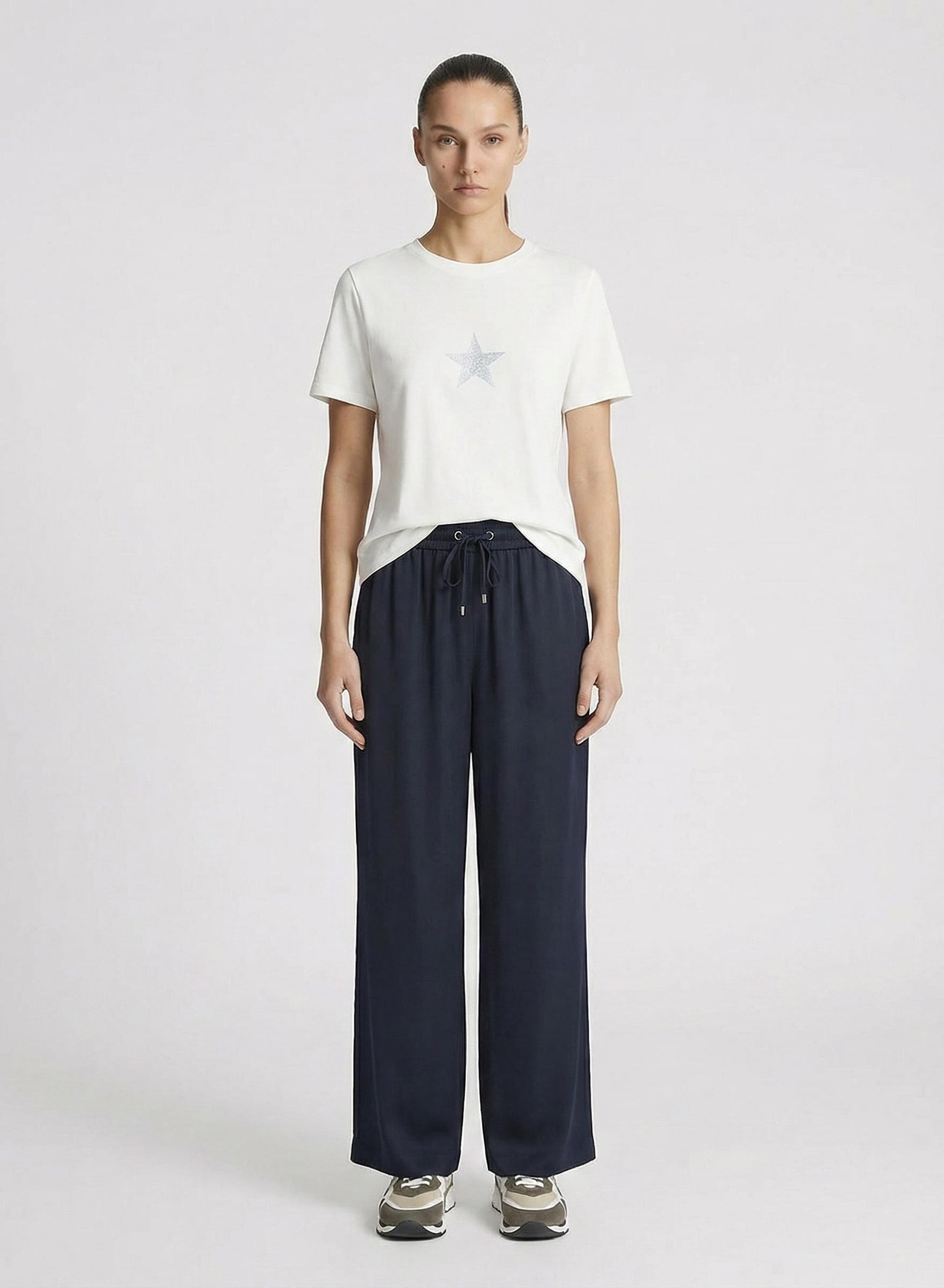 COTTON T-SHIRT WITH EMBROIDERY