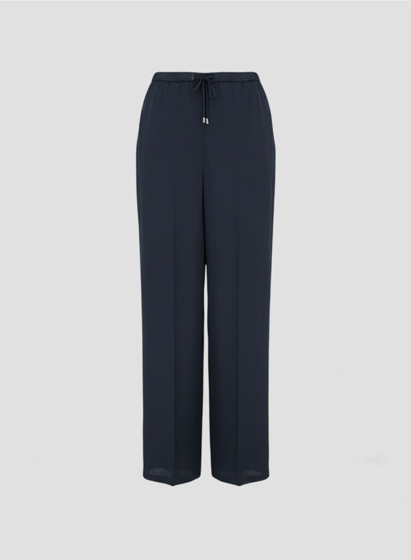 PANTALONI IN TWILL DI MISTO SETA
