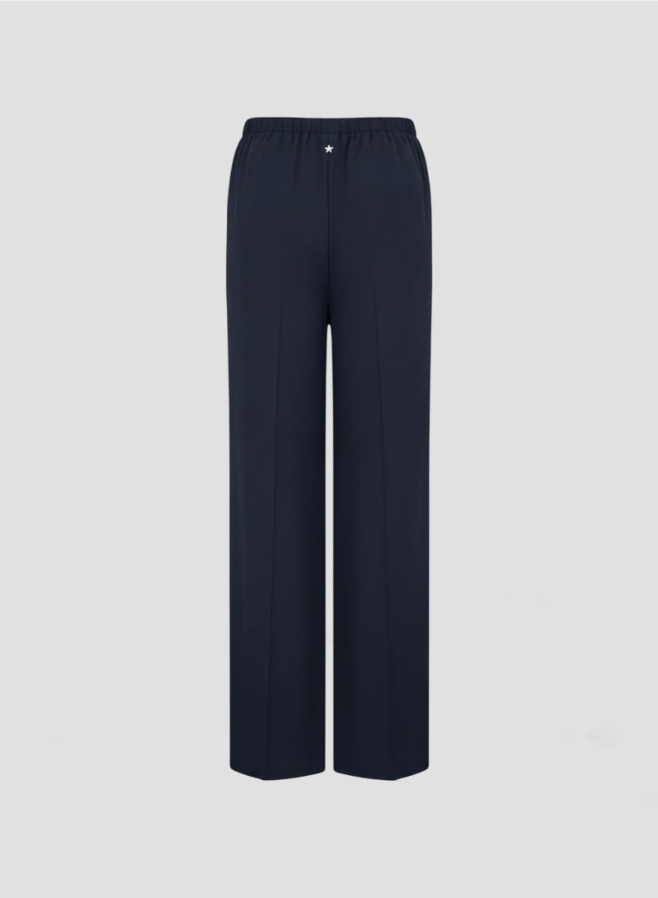 PANTALONI IN TWILL DI MISTO SETA
