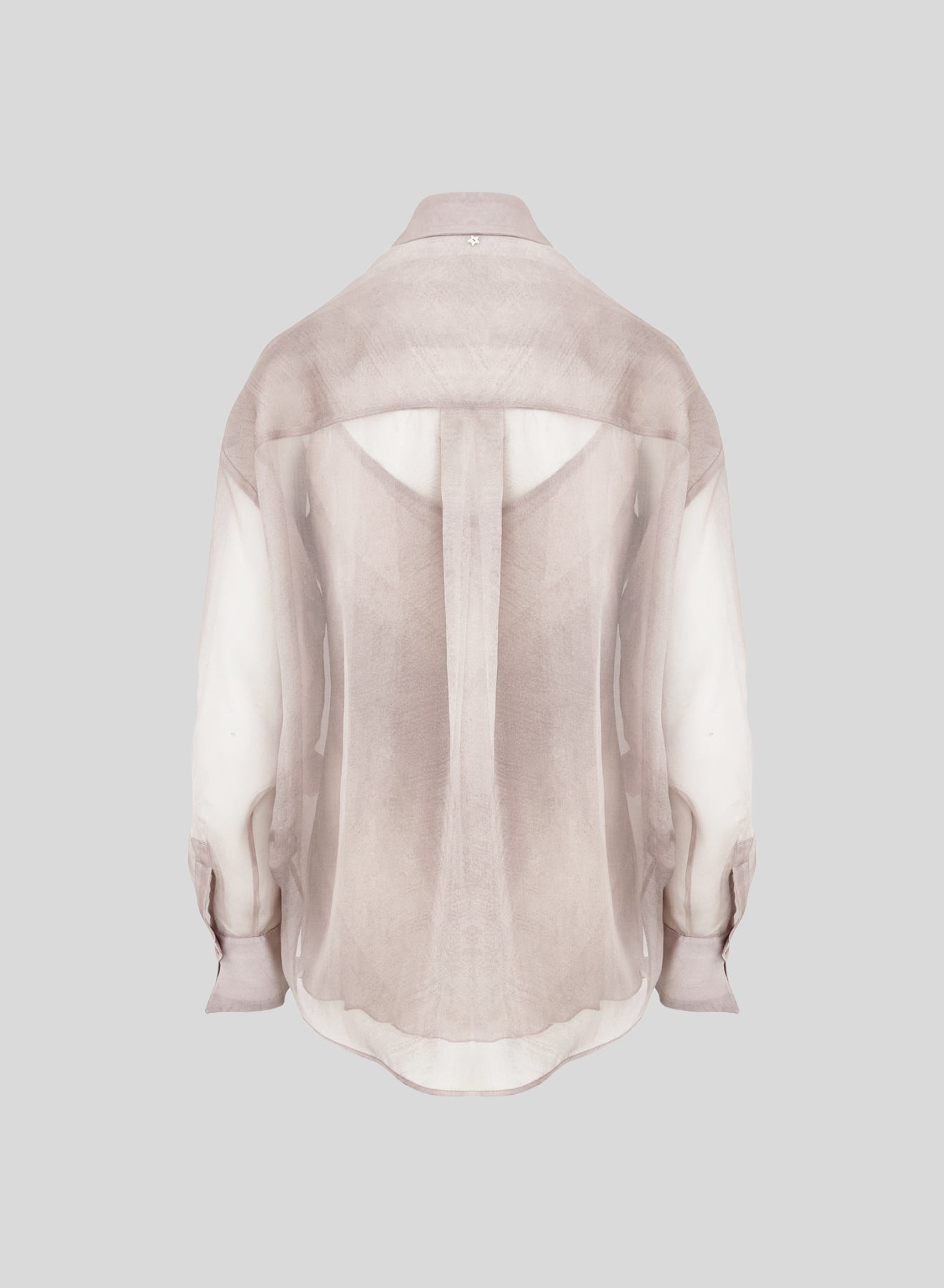 PRINTED SILK VOILE SHIRT