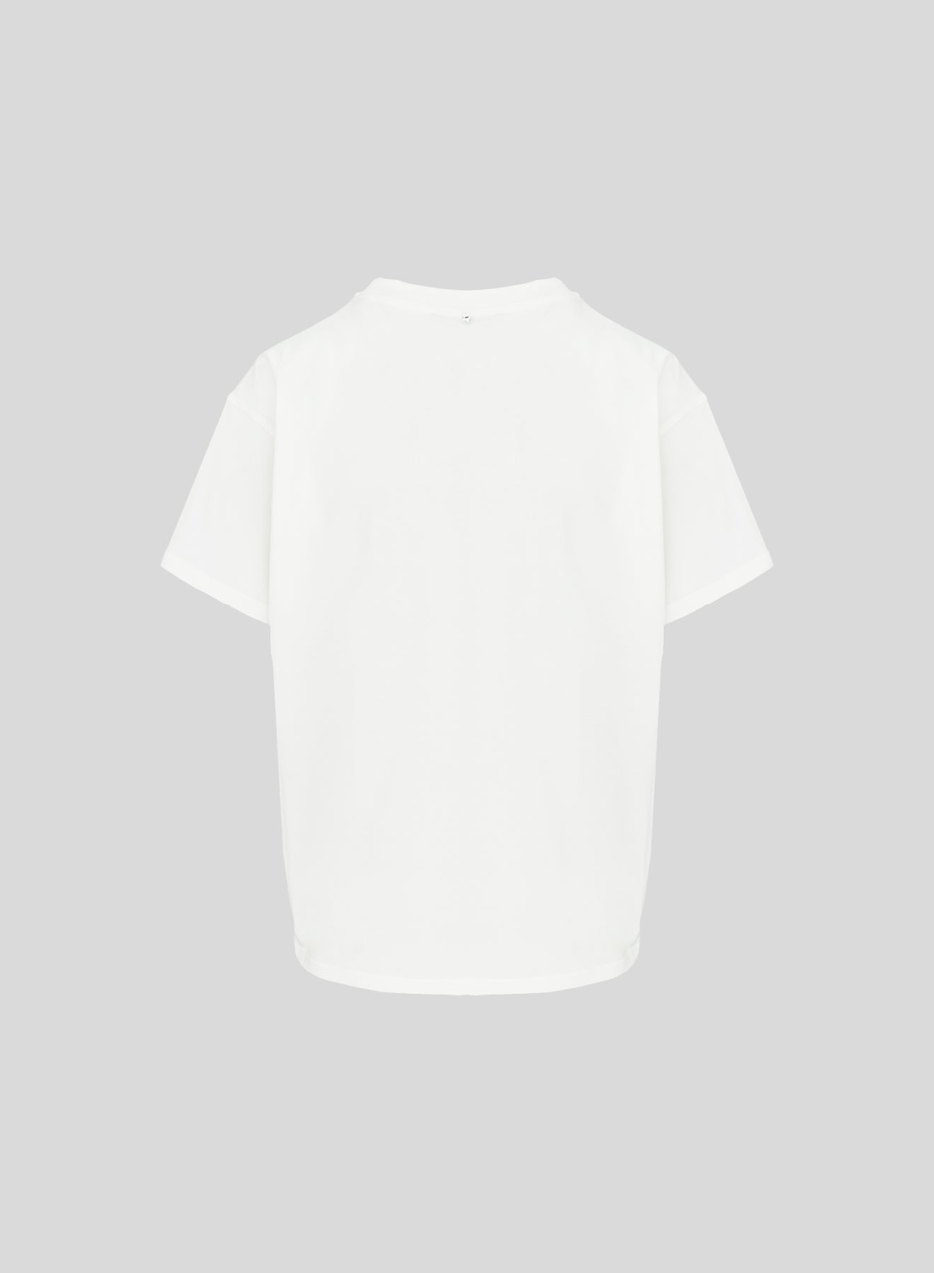 COTTON T-SHIRT WITH SEQUINS EMBROIDERY