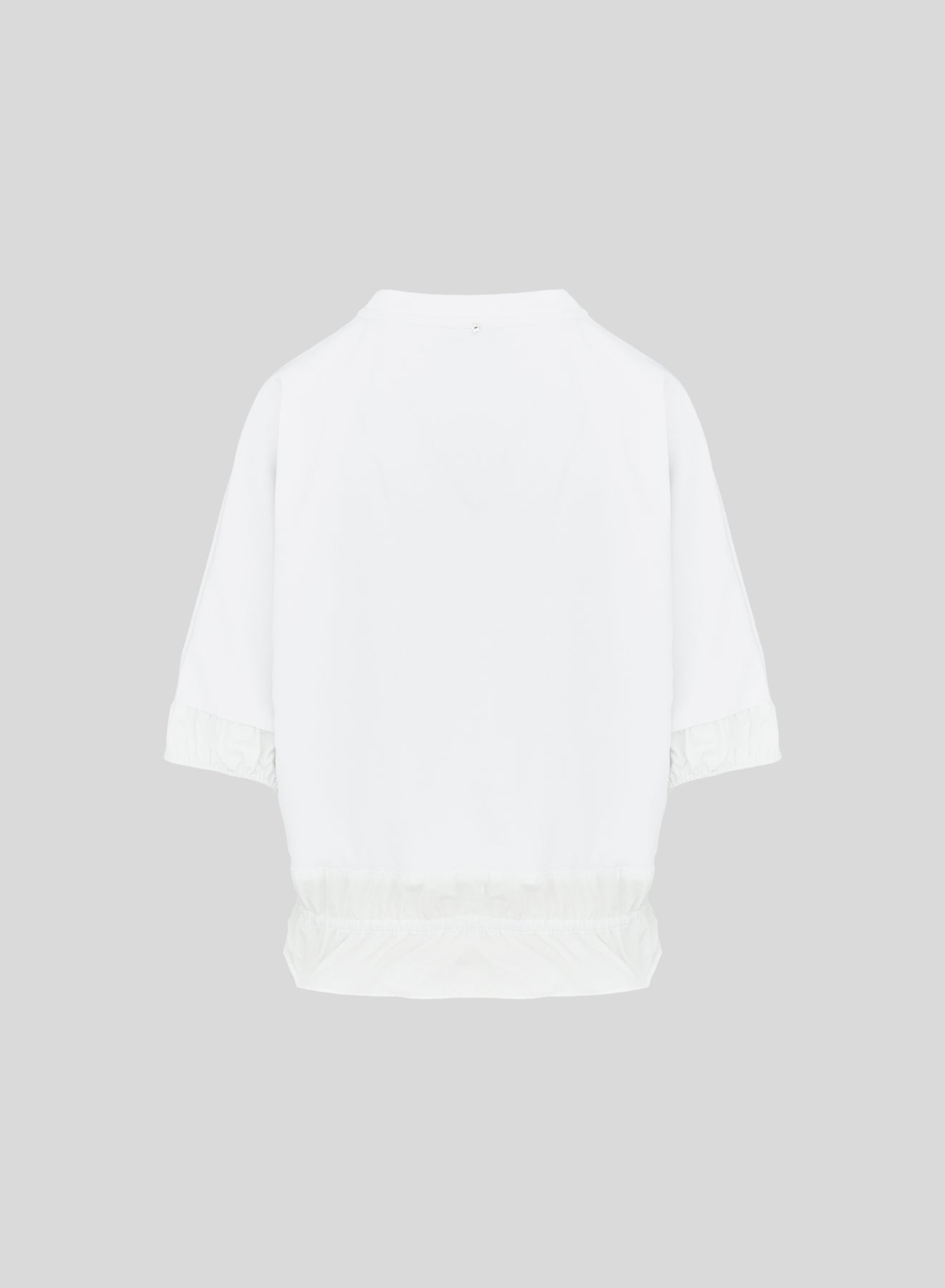 T-SHIRT IN JERSEY FELPATO MORBIDO IN MISTO COTONE