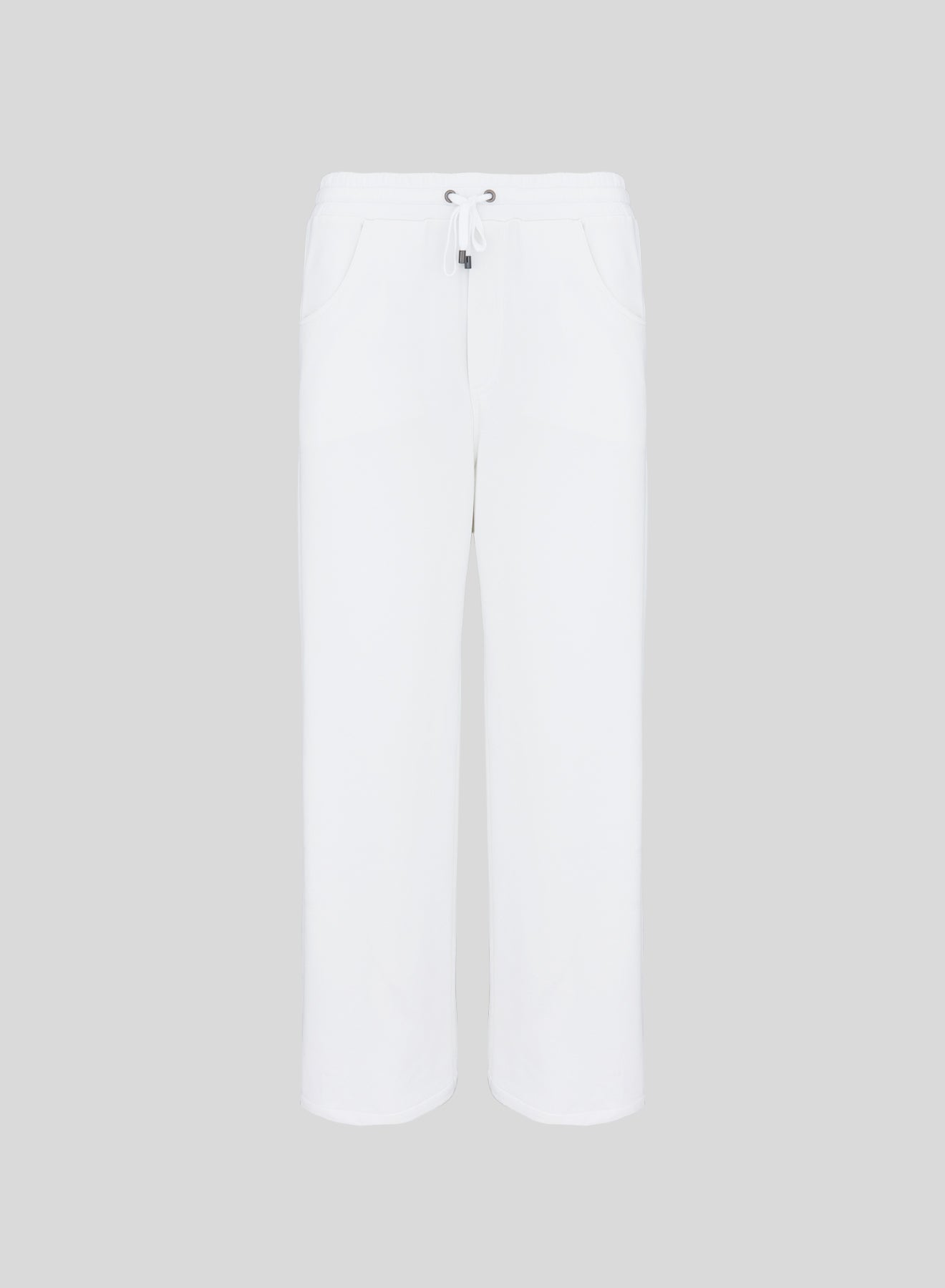 PANTALONI IN JERSEY FELPATO MORBIDO IN MISTO COTONE