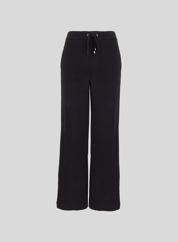 VISCOSE CREPE JERSEY SWEAT PANTS