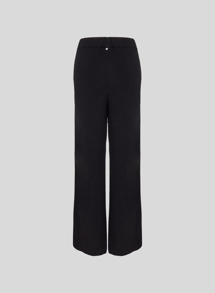VISCOSE CREPE JERSEY SWEAT PANTS