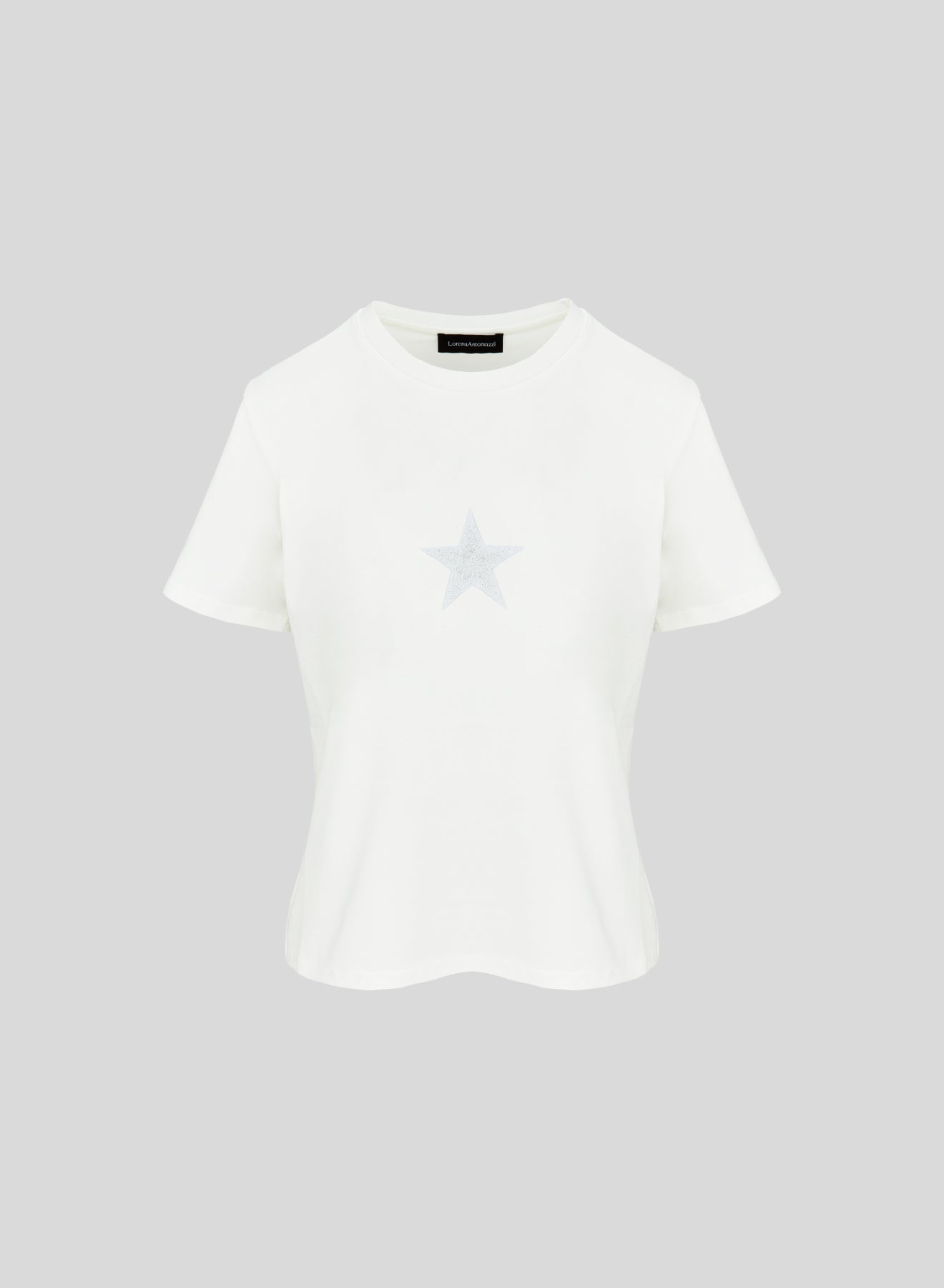 T-SHIRT IN COTONE CON RICAMO