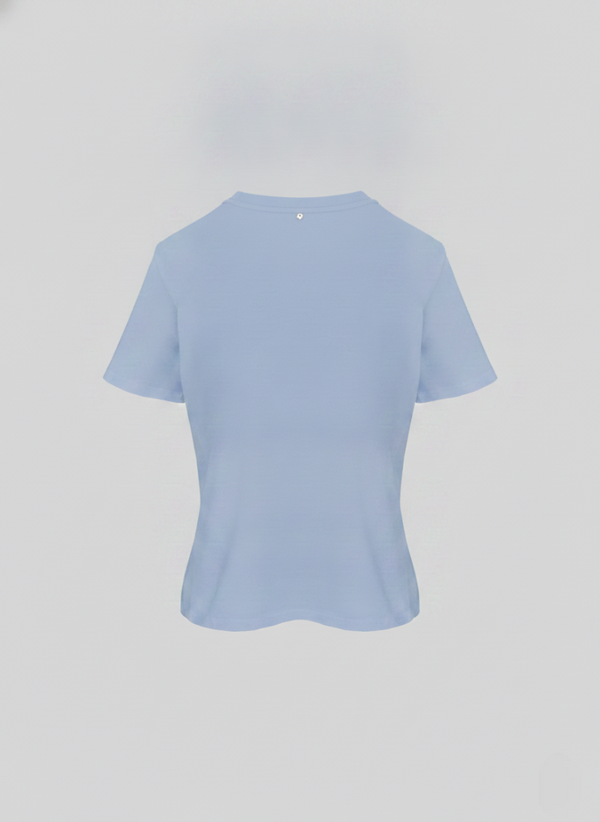 T-SHIRT IN COTONE CON RICAMO