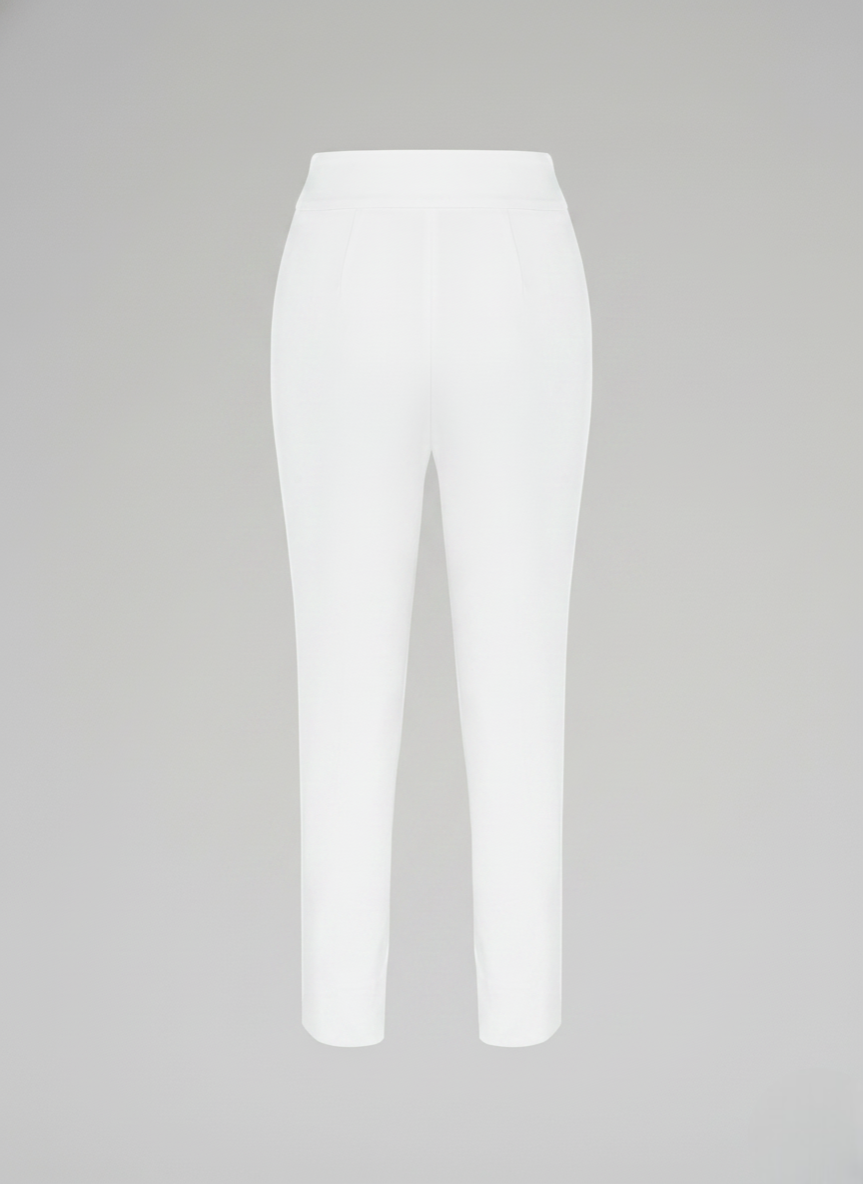 SLIM COTTON PANTS